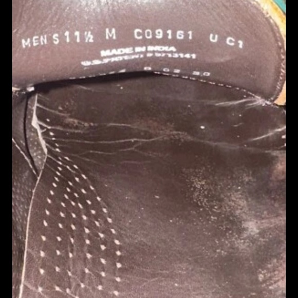 Cole Haan NikeAir Dress Shoes Size 11.5 Men's Derby Oxford Leather Brown Lace Up - Picture 4 of 7